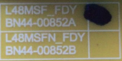 KIT DE TARJETA PARA TV SAMSUNG / MAIN BN94-11075K / BN41-02307B / BN97-10716A / FUENTE BN4400852A / L48MSF_FDY / BN44-00852A / T-CON 44-9771189O / 47-6021068 / HV480FHB N40 / PANEL CY-JJ048BGEV4H / DISPLAY HV48FHB-N40 / MODELO UN48J520DAFXZA ED04 - Imagen 5